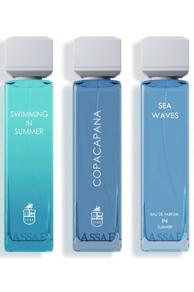 ASSAF A collection of 3 Asaf perfumes, 200ml each