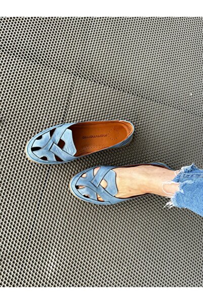 Mammamia 350 Hakiki Deri Ortopedik Günlük Kadın Ayakkabı