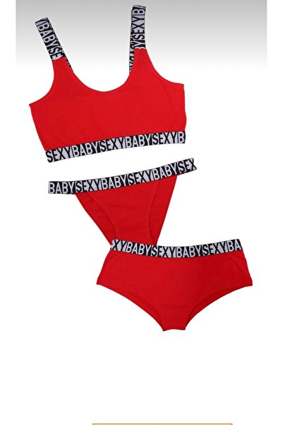 Dominatrend Set de 3 pantaloni scurți Dominant Bustier