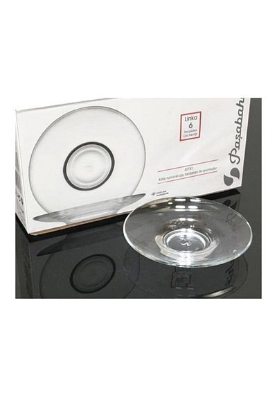 Paşabahçe 54621 Linka Tea Plate 6 Pieces