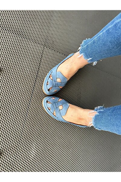 Mammamia 350 Hakiki Deri Ortopedik Günlük Kadın Ayakkabı