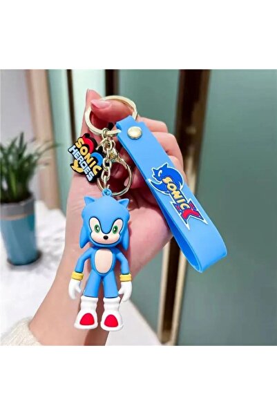 Bizde Ne Yok ki Sonic Knuckles 3d Breloc de lux de dimensiuni mari, jucărie și accesoriu pentru geantă, 6 figurine diferite