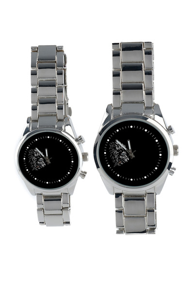 STONY Lion Figured Couple Couple Couple Watch, Men and Women Wrist Watch, Dear Special, Name and Date Can Be Written