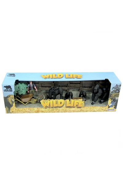 Sunman Nessiworld Farm World Wild Animals Play Set Series 1