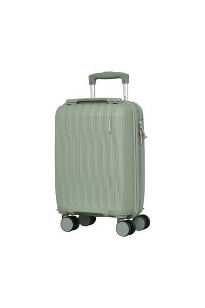 OEM Troler PERFECT LINE PP 1033, 47x30x20 cm, verde, cu roti detasabile, usor si compact