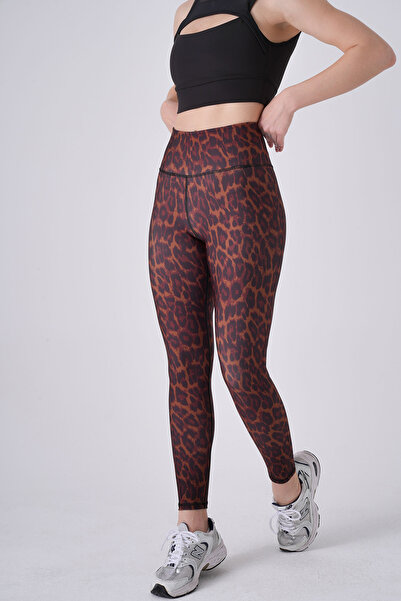 4upower Spor tayt desenli Toparlayıcı Leopulse