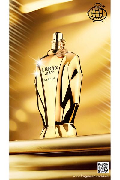 Fragrance World Eau de Parfum Urban Man Elixir by Fragrance World, Men, 90 ml