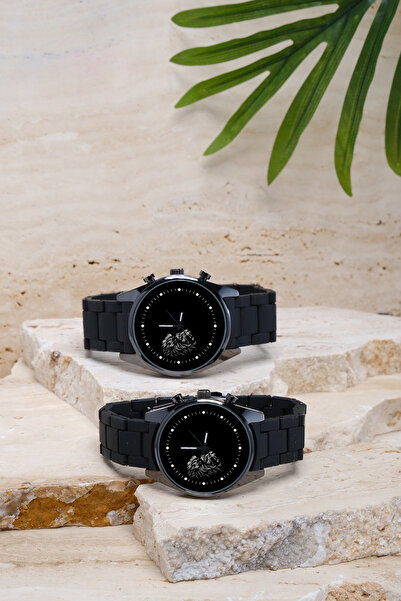 STONY Lion Figured Couple Couple Couple Watch, Men and Women Wrist Watch, Dear Special, Name and Date Can Be Written