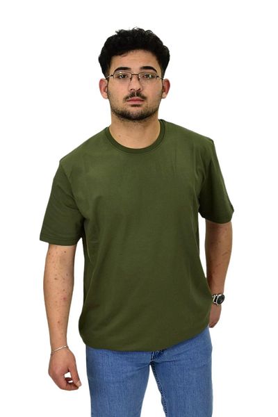 Raymons Ανδρικό μπλουζάκι μεγάλου μεγέθους Zeroaka Plain Lycra Single Jersey 4385 BGL-ST04529