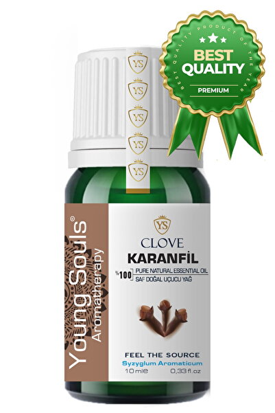 YOUNG SOULS Clove Essential Oil Karanfil Uçucu Yağ 10 Ml