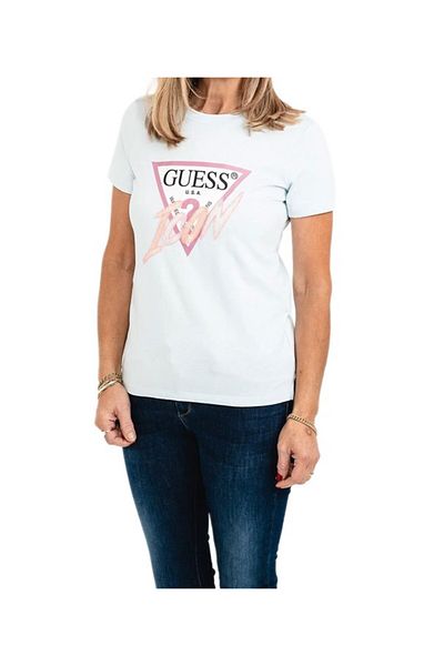 Guess Tricou damă Guess SS CN ICON TEE verde