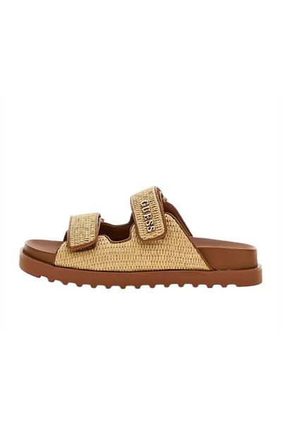 Guess FABULON women's brown flip-flops