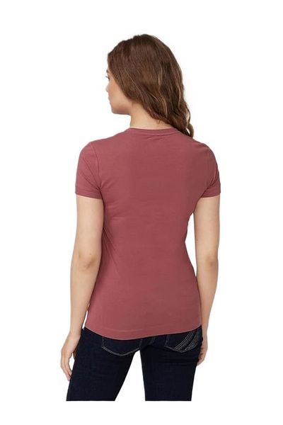 Guess Tricou dama SS CN MINI TRIANGLE, negru