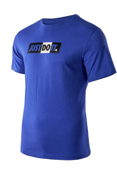 Nike M NK BREATHE RUN TOP SS men's t-shirt blue