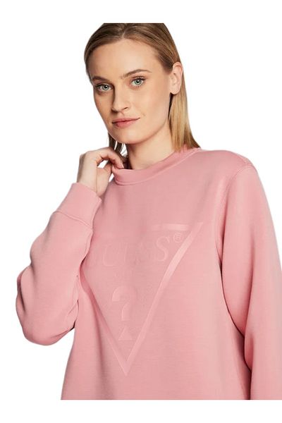 Guess NEW ELLY CN SWEATSHI women's sweatshirt pink