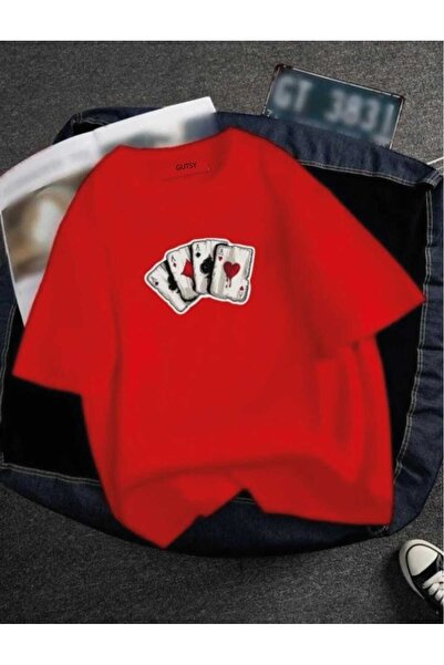Gutsy Tricou pentru copii, fete/băieți, cu imprimeu İskandinav
