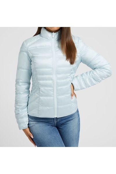 Guess Geaca de dama GUESS JANIS REVERSIBLE JAC albastra