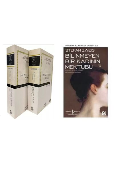 TÜRKİYE İŞ BANKASI KÜLTÜR YAYINLARI Monte Cristo Kontu - 2 Kitap Takım - Alex...