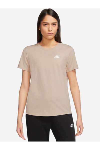 Nike Tricou dama NIKE SPORTSWEAR CLUB ESSENTIALS bej