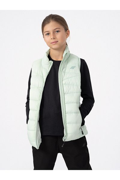 4F VEST F039 for girls vest black