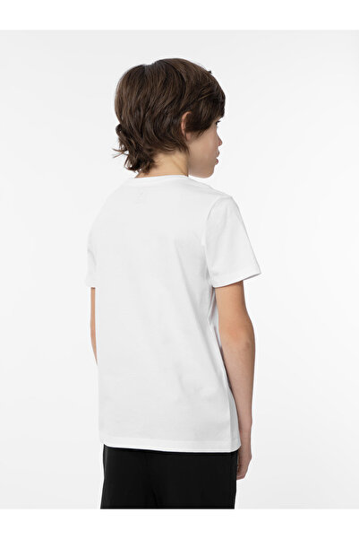 4F TRICOU M0795 pentru tricou baiat alb