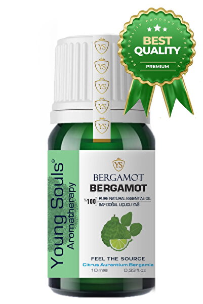 YOUNG SOULS Aromatherapy Bergamot Essential Oil Bergamot Uçucu Yağ 10 Ml