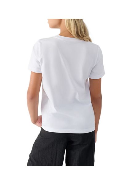 4F TRIOC F1803 pentru fete tricou alb