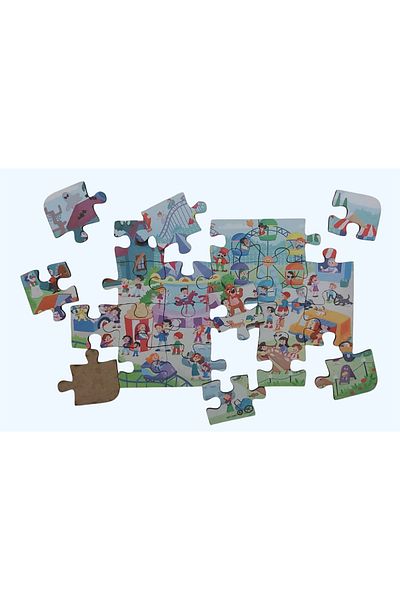 Fizello Funfair - Amusement Park / Small Puzzle 3-7 Years 24 Pieces