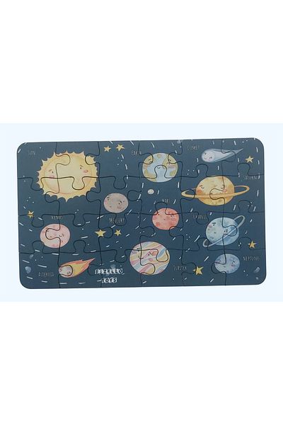 Fizello Solar System - Solar System / Small Puzzle 24 Pieces for Ages 3-7