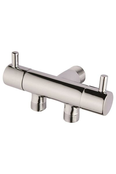 By-Ka Double Rod Outlet Luxury Bidet Faucet Open Close