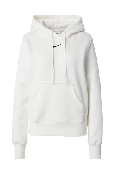Nike Hanorac pentru femei Phoenix Fleece alb