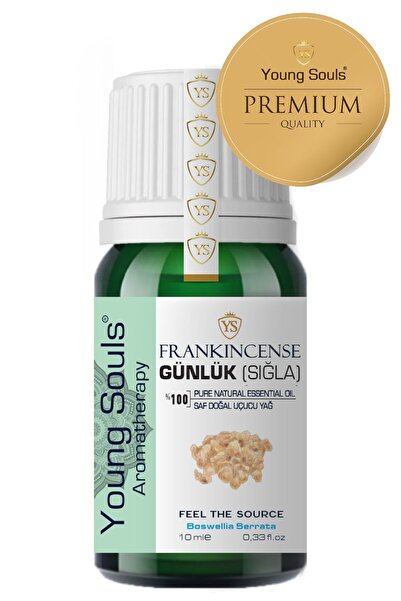 YOUNG SOULS Aromatherapy Frankincense Essential Oil Günlük Sığla Uçucu Yağ 10 Ml
