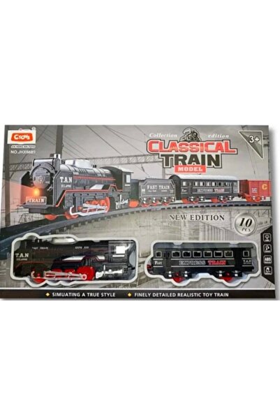 Genel Markalar Ctoys Işıklı Sesli Tren Seti 10 Parça Jhx6689