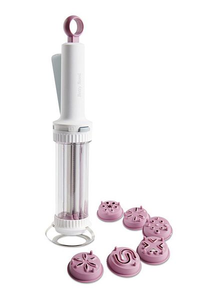 Tchibo Cookie Press for Easy Dough Cutting, White