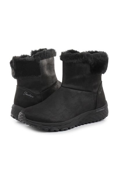 SKECHERS SKECHER ESCAPE PLAN COZY COLLAB women's winter shoes black