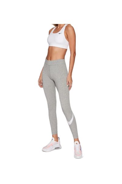 Nike Leggings dama NIKE W NSW ESSNTL GX MR LGGNG SWSH negri