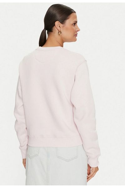 Guess CN ROSES TRIANGLE SW women's sweatshirt pink