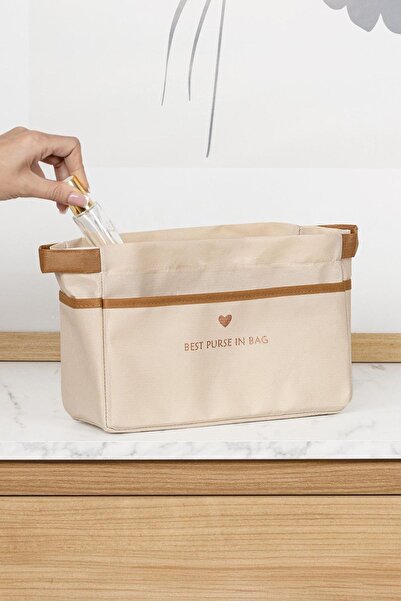 Hesaplı Kasa Tote Çanta İçi Düzenleyici, Bavul İçi Düzenleyici Çanta, 28 x 10 x 18 cm