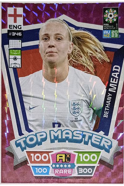 Panini Bethany Mead October Mv Top Master