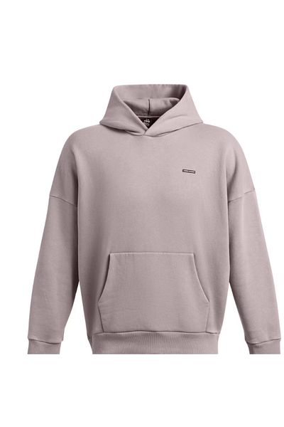 Under Armour UA Icon HWT Flc Wash OS Hood Mens Sweatshirt Gray