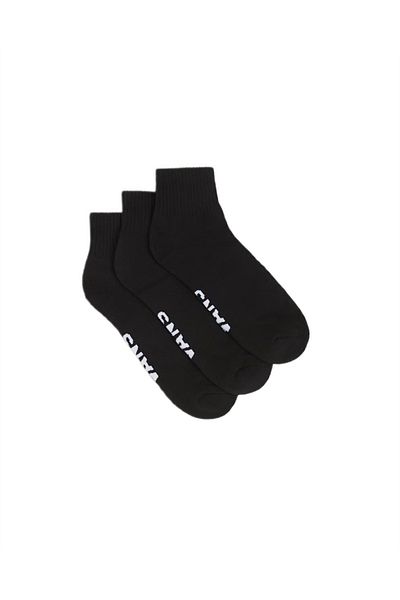 Vans CLASSIC ANKLE Black men's socks black
