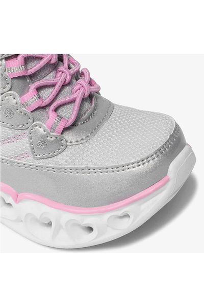 SKECHERS SKECHERS HEART LIGHTS for girls winter shoes gray