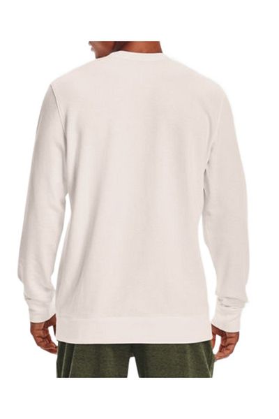 Under Armour Hanorac barbatesc UA RIVAL TERRY CREW alb