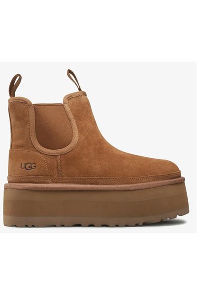 UGG Neumel Platform Chelsea Women's Snow Boots Brown
