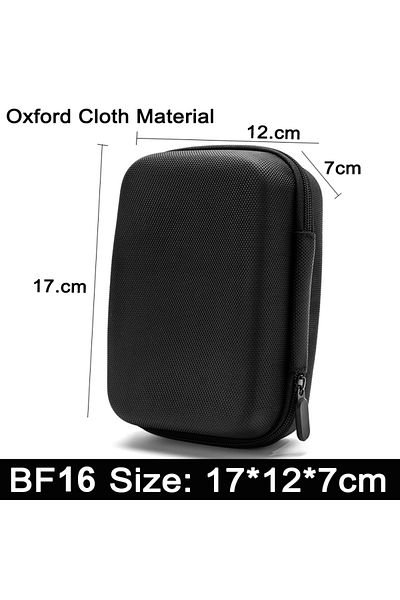 Choice Bf16 Earphone Data Storage Bag Oval Square Rectangle Cable Organizer Bags Mini Zipper Pouch Tech Gad