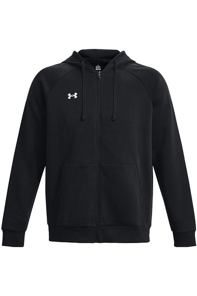 Under Armour UA Rival Fleece FZ Hoodie Mens Black