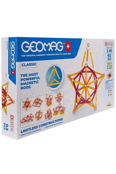 GEOMAG Children's Classic Magnetic Intelligence Game 93 Pieces S00000273