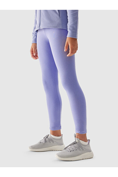 4F LEGGINGS F093 damă colanți albaștri