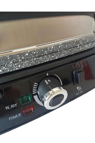 FMS Granit Panini Grill Kollu Tost Makinası Inox