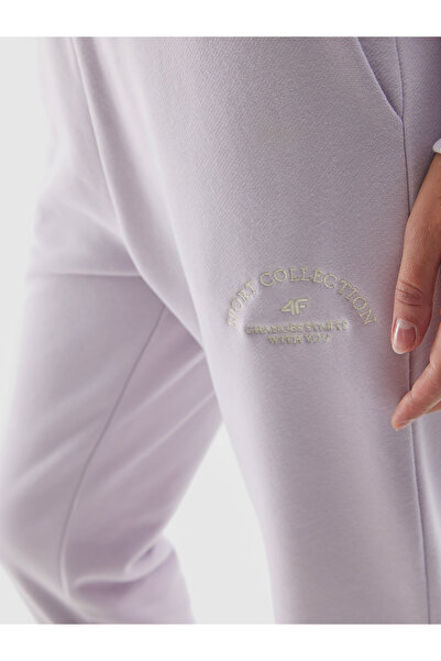 4F PANTS F472 women's purple pants